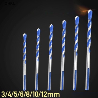 Dh 1PCS Blue 3mm to12mm Multifunctional High Quality Drill Bit Twist Spade Drill br