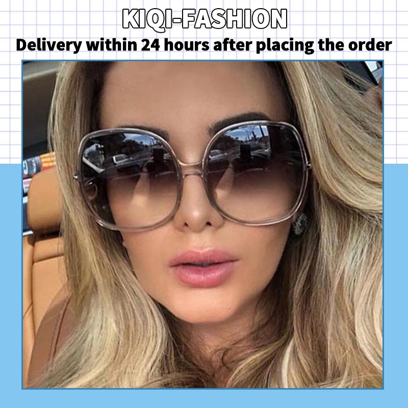 Kính Mát Thời Trang Chống Tia UV Gọng Lớn Mới