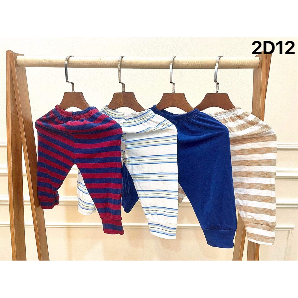 Quần Chục Cotton kẻ VEMZKIDS cho bé trai bé gái