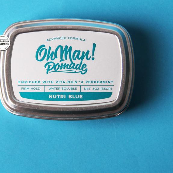 Hạt Dẻ Pomade Màu Xanh Dương Cho Nam