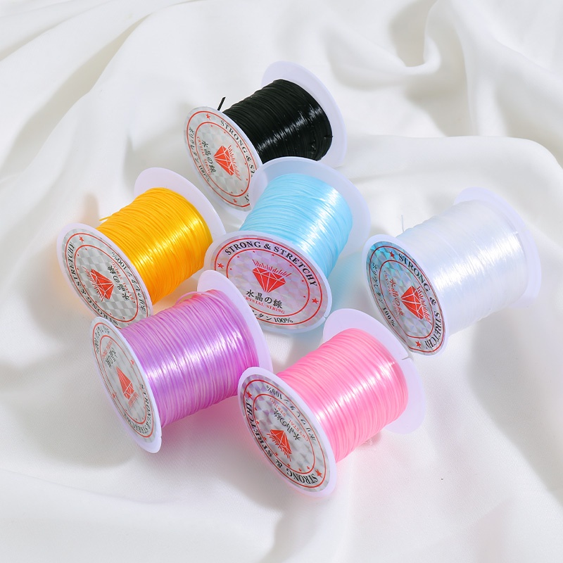 Cuộn Dây Co Giãn Xỏ Hạt Pha Lê Làm Vòng Tay Thủ Công diy