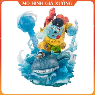 Mô Hình Người cá Jinbei Thất Vũ Hải kị sĩ của biển ,Thất Vũ Hải Cao 19cm Trạng thái chiến đấu - Tượng Figure One Piece