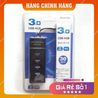 10 Bộ chia USB từ 1 thành 4 cổng usb tốc độ 3.0 | HUB USB 3.0 (shopmh59)