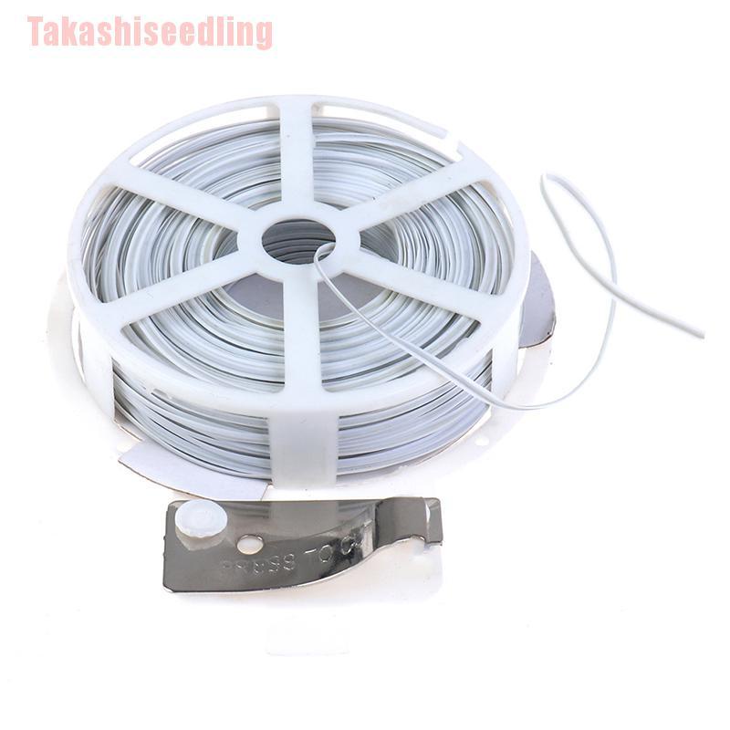 1 Dây Xoắn Màu Trắng Đa Năng (50M) Dùng Để Trồng Cây Trong Nhà