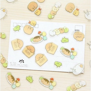 Set 50 miếng dán trang trí sổ tay dễ thương