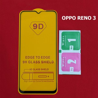 Kính cường lực full màn 9D Oppo Reno 3