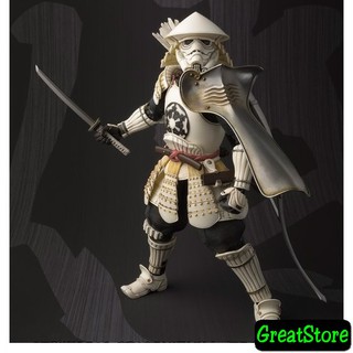 ( HÀNG CÓ SẴN ) MÔ HÌNH NHÂN VẬT SAMURAI STAR WAR TRẮNG CUNG FIGMA CỬ ĐỘNG ĐƯỢC