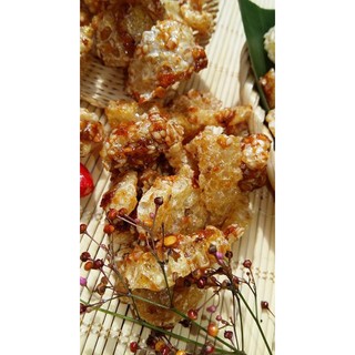Ăn vặt - 200g Da heo rang mắm ớt 80k/1hu