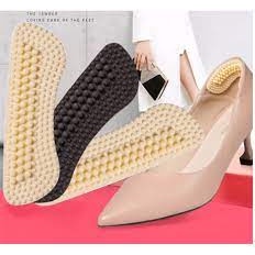 Miếng lót gót giày silicon 4 D chống trầy chân vừa chống tuột gót (1 cặp)