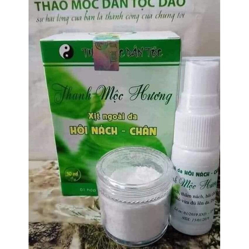 Xịt trị hôi chân,hôi nách Thanh Mộc Hương