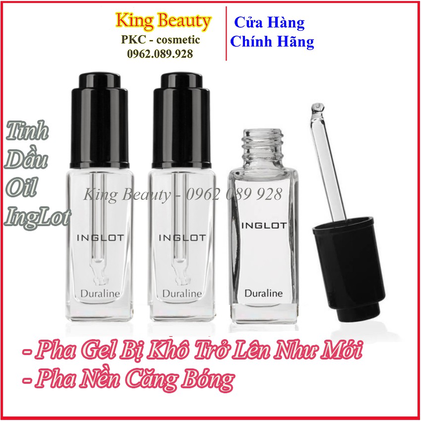 Tinh Dầu Oil Inglot ( Pha Gel Khi Bị Khô , Pha Nền Căng Bóng )