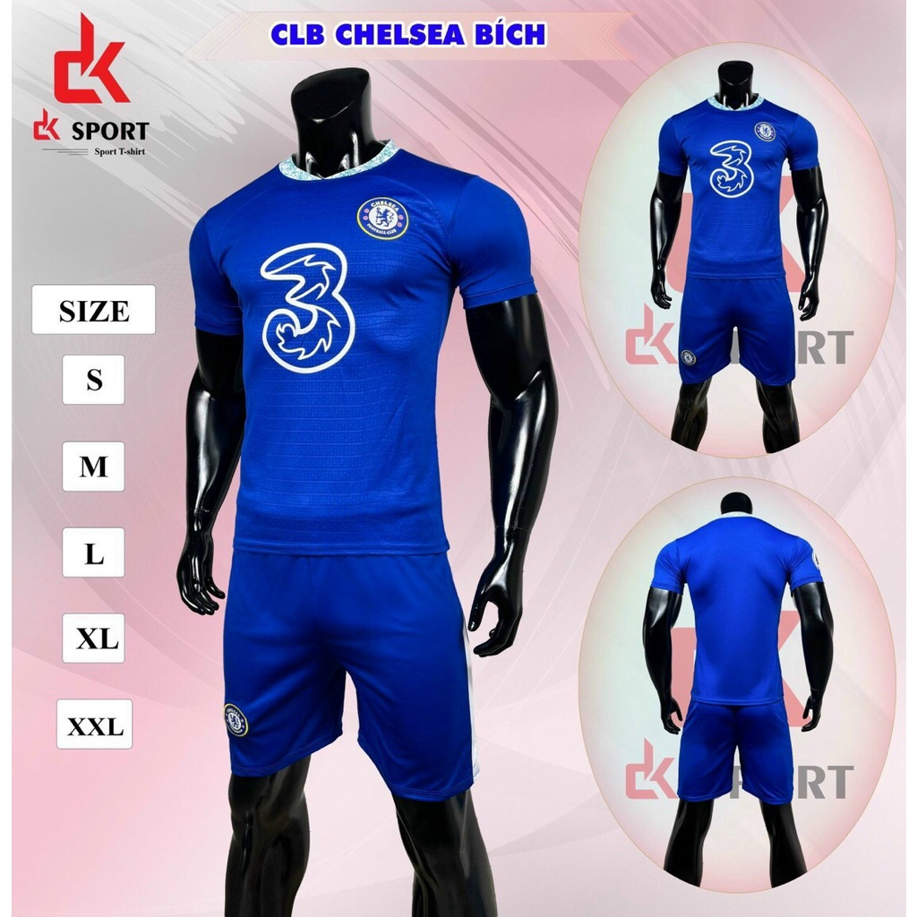 Bộ quần áo bóng đá CLB CHELSEA mùa giải 2021 2022 - Quần áo đá banh mới nhất