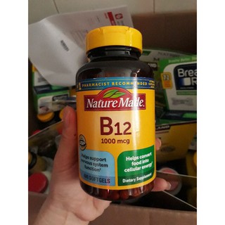 viên uống vitamin B12 nature made 400 viên