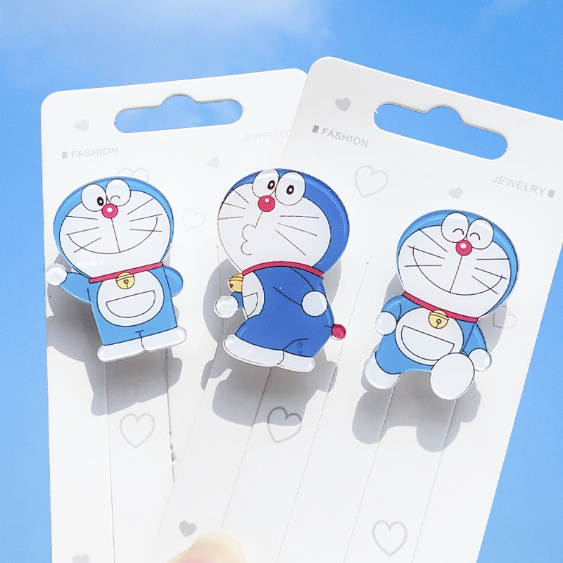 Huy Hiệu Cài Áo Hình Doraemon Đáng Yêu