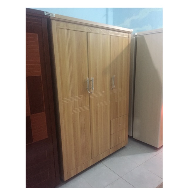 Tủ áo gỗ ép MFC phủ melamin