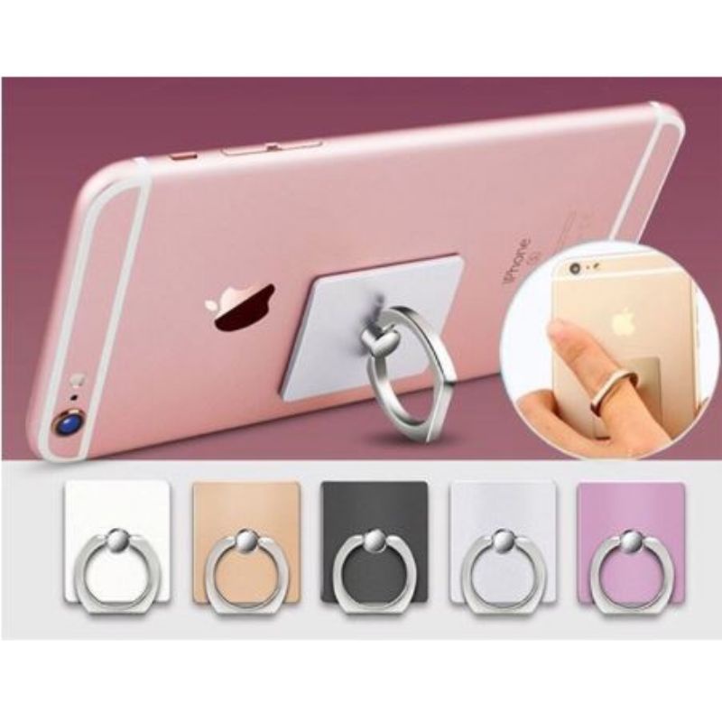 Giá đỡ điện thoại Iring chiếc nhẫn Ring móc dán cho mọi dòng điện thoại iphone, samsung, xiaomi, opp