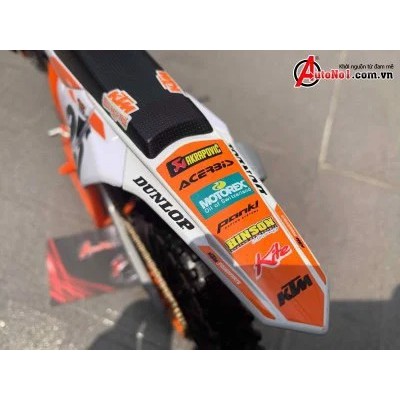 MÔ HÌNH XE ĐỊA HÌNH OFFROAD KTM 450 SX-F NUMBER 25 REDBULL 1:6 MAISTO 5409