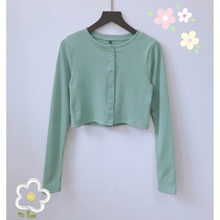[Mua 2 giảm 10%] CROPTOP YAN tay dài nữ