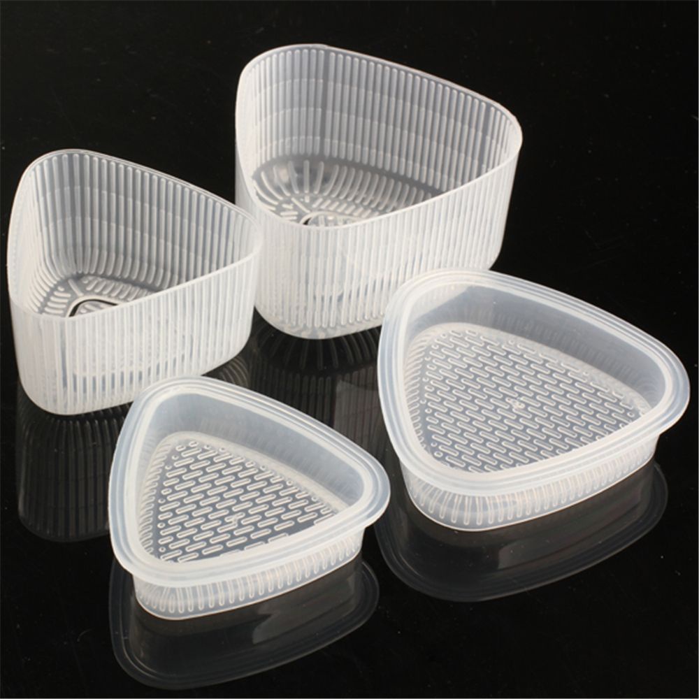 Set 2 Bộ 2 Khuôn Làm Cơm Nắm Hình Tam Giác Dùng Trang Trí DIY