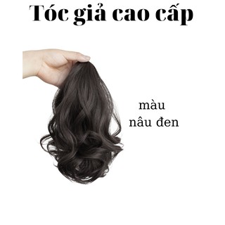 Tóc Giả Ngoặm Xoăn 25cm – Kẹp Tóc Giả Xoăn Nhẹ Tự Nhiên – Dễ Dùng, Đẹp Nhanh, Tiện Lợi Mỗi Ngày, M036