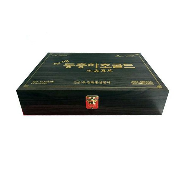 Đông Trùng Hạ Thảo Hàn Quốc 60 Gói Hộp Gỗ [Date 30-04-2021] - 100% Authentic