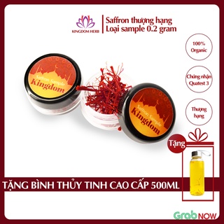Saffron nhụy hoa nghệ tây Kingdom Herb Iran loại super negin thượng hạng