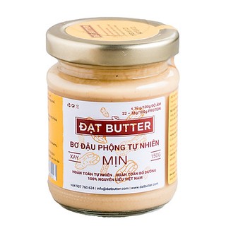 Bơ Đậu Phộng Tự Nhiên Xay Mịn Đạt Butter 150