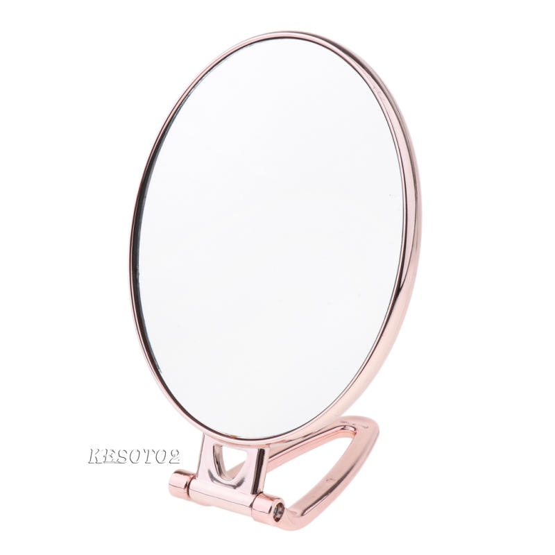 Gương Trang Điểm Kesoto2 Hai Mặt Độ Phóng Đại 2x Màu Bạc Tiện Dụng Mang Theo Du Lịch