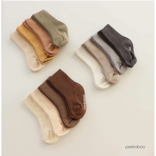 Tất thu đông Peekaboo, chống trượt cho bé