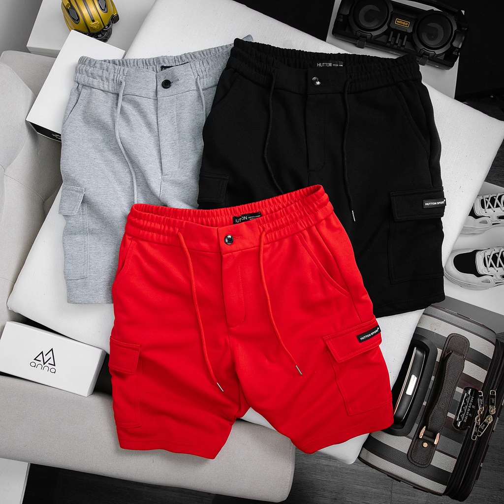 Quần Short Túi Hộp - PC COTTON Co Dãn 2 chiều