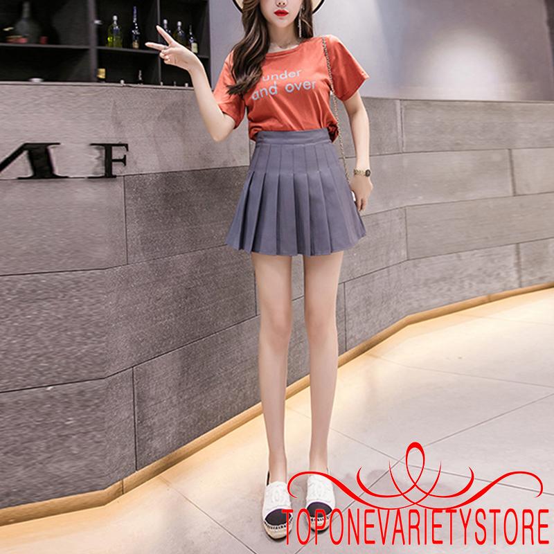 Chân Váy Nữ Lưng Cao Xếp Ly Thời Trang | BigBuy360 - bigbuy360.vn