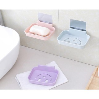 Khay Để Xà Bông Dán Tường Hình Mặt Cười