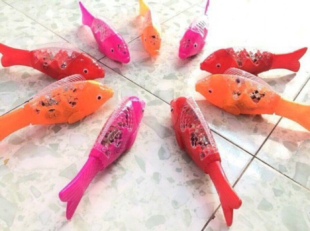 Lồng đèn trung thu cá chép led phát sáng có nhạc