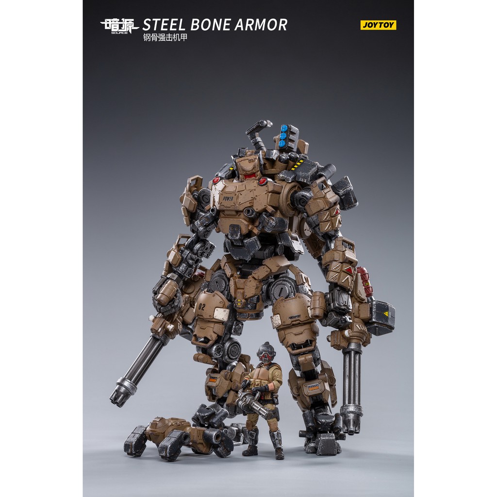 Mô hình Joytoy 1/25 Steel Bone Attack Mecha Desert Model New Mecha Model Toy Limited Edition