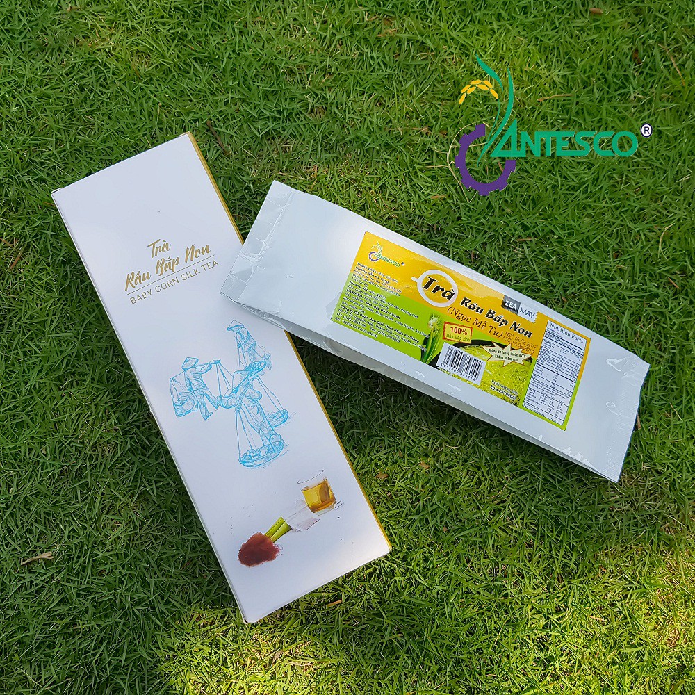 Trà râu bắp non dạng túi lọc hiệu Antesco ( Thanh nhiệt , giải độc , lợi tiểu tốt cho sức khoẻ ) - HSD 24 tháng