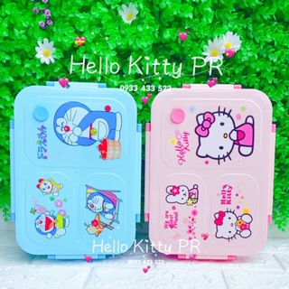 Hộp đựng cơm giữ nhiệt Doremon/Hello Kitty SPKT 34
