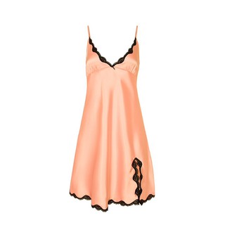 Đầm Ngủ Satin Xẻ Đùi Satin iBasic SW010