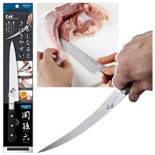 Dao lọc thịt cao cấp KAI SEKI MAGOROKU Japan AB5118 165mm - Nhật Bản