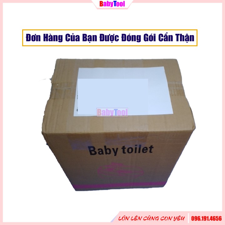 Bô Cho Bé Đi Vệ Sinh Cao Cấp Giúp Bé Tập Đi Vệ Sinh, Có Ngăn Chứa Dễ Dàng Tháo Lắp Để Mẹ Chùi Rửa (Hàng Chính Hãng)