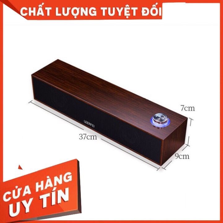 Loa gỗ dài, loa để bàn Công Suất Lớn Dùng Cho Máy Vi Tính PC, Laptop, Tivi , Điện thoại