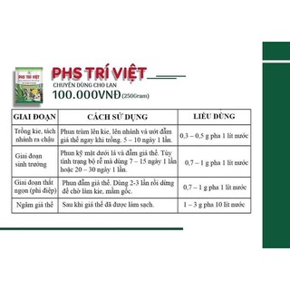 PHS Trí Việt 250g