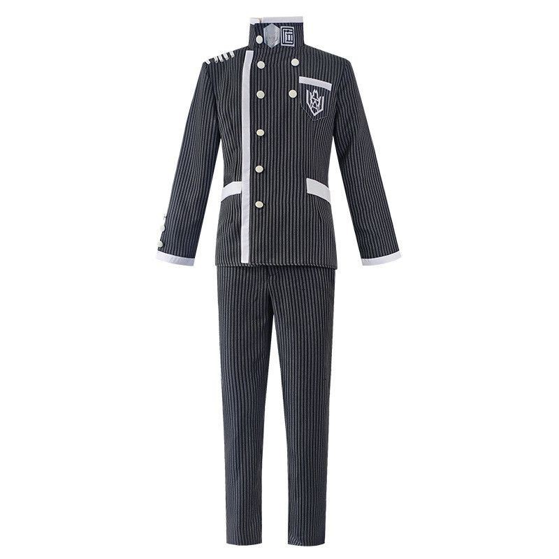 Danganronpa V3 Saihara Shuichi Cosplay Costume Co School Pants Uniform Wig