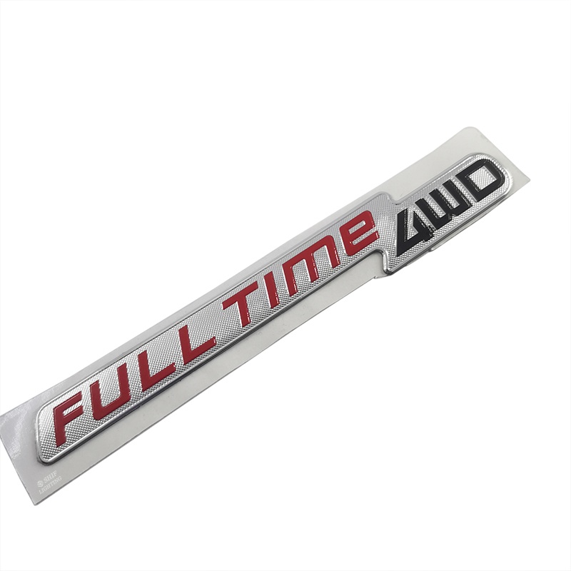 1 X ABS FULL TIME 4WD Logo Chữ Logo Trang Trí Xe Hơi