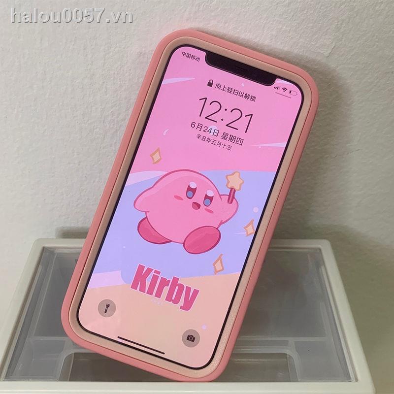 Ốp Điện Thoại Bằng Silicon Họa Tiết Gợn Sóng Màu Hồng Chống Rơi Cho Iphone 12 Pro Max X 11 8 Plus
