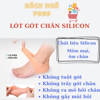 Vớ bọc gót chân silicon chống nứt nẻ, bong tróc da, vớ ủ gót chân silicon làm hồng gót chân