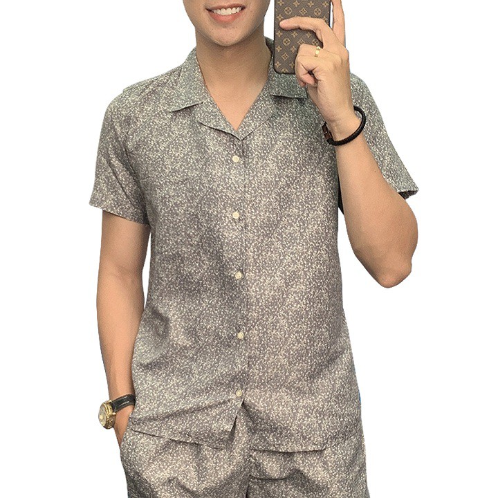 Áo sơ mi - Áo sơ mi ngắn tay - kiểu dáng trẻ trung, phom vừa vặn mặc rất thoải mái, chất vải cotton mát không nhắn | BigBuy360 - bigbuy360.vn