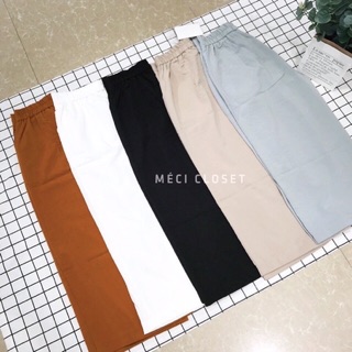 Quần Culottes đũi lửng khoá thật