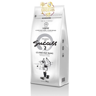 Cà phê hạt rang Trung Nguyên Legend Success 2 Bịch 1kg