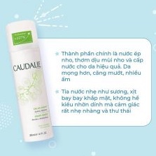 Xịt khoáng Caudalie 100% nước nho hữu cơ | Giải nhiệt cho da da vào mùa hè, cấp ẩm tức thì cho da khi ngồi điều hoà