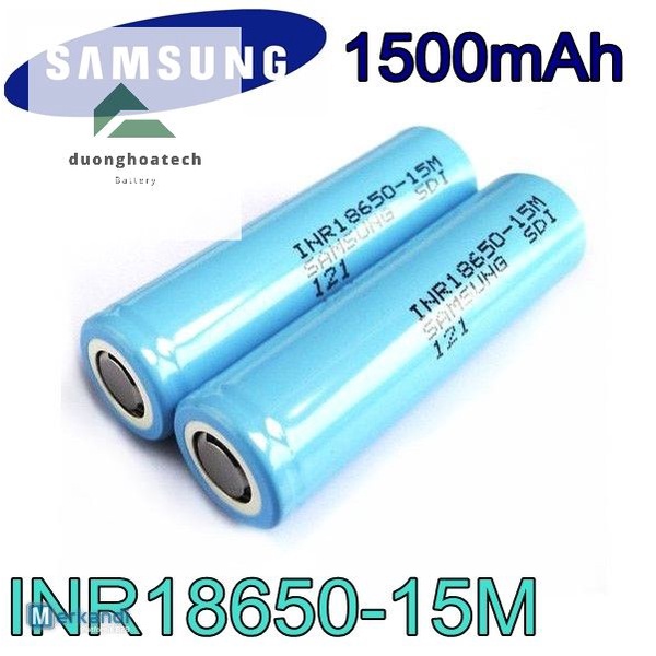 Cell Pin 18650 SAMSUNG INR 15M 1500mAh - Dòng Xả 25A
